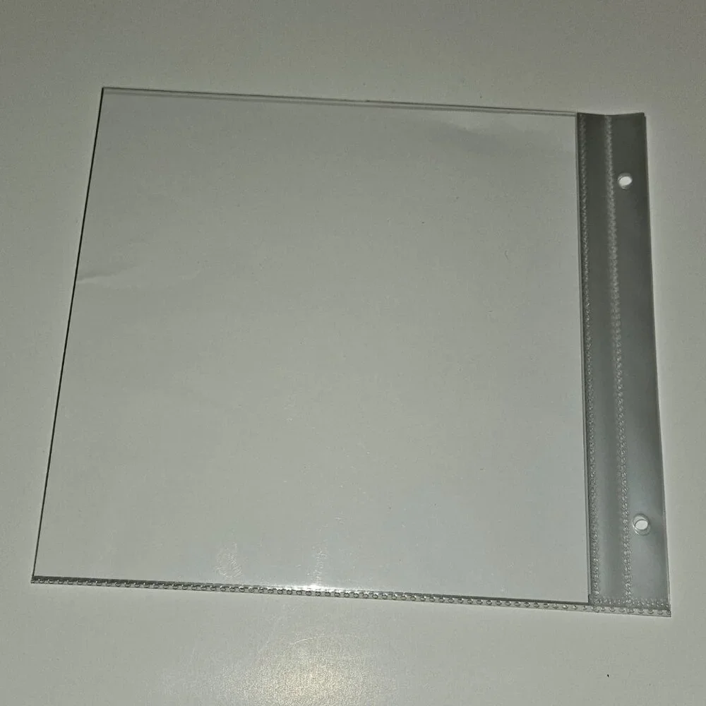 Century Int'l 8x8 Scrapbook Album Green Floral + 10 Refill Sheets NEVER USED